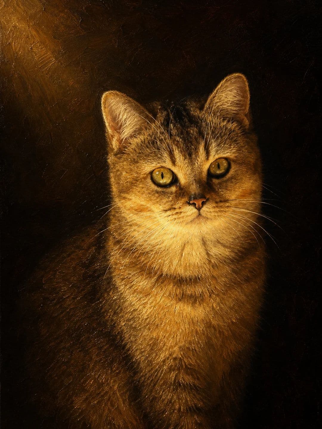 Voorbeeld van de stijl Rembrandt Gold