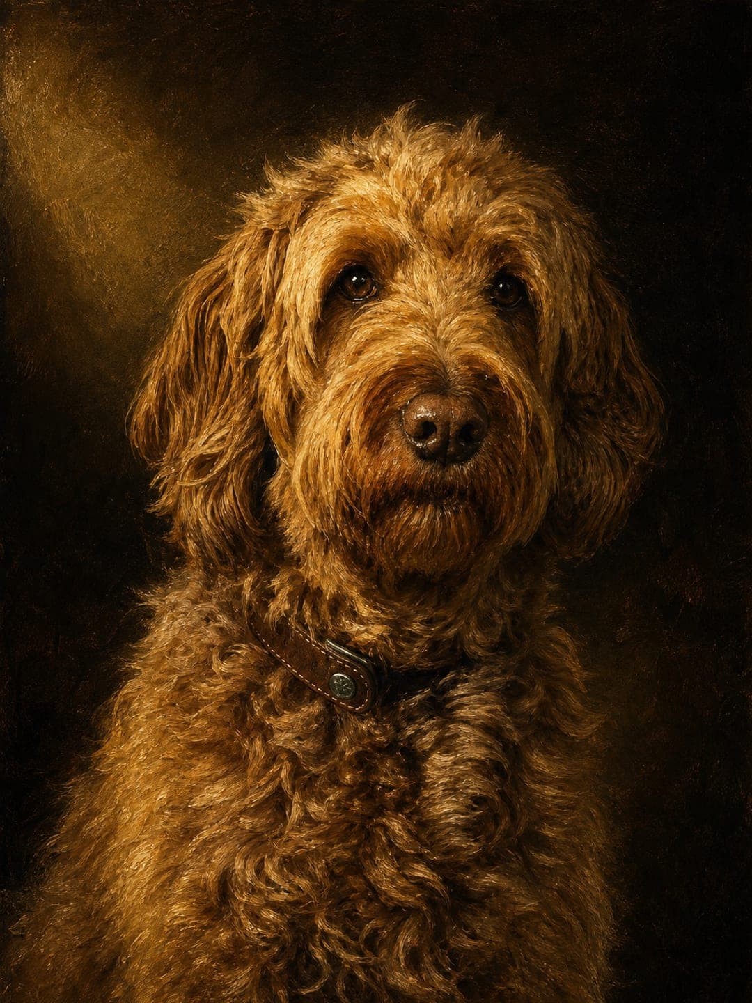 Voorbeeld van de stijl Rembrandt Gold