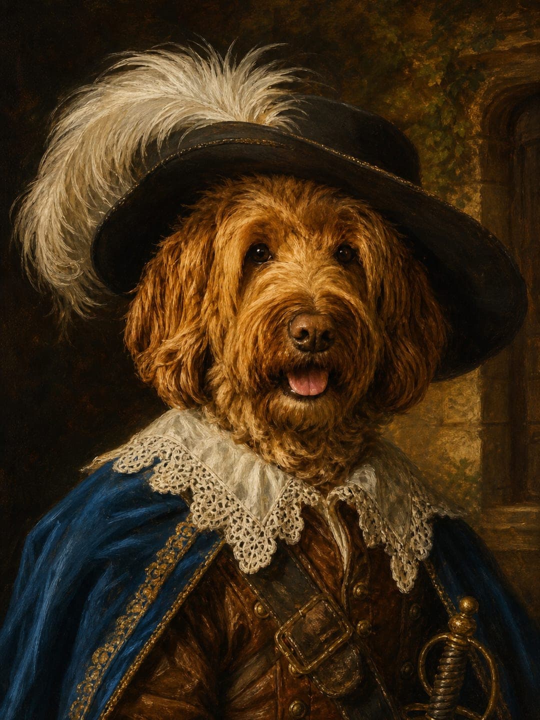 Voorbeeld van de stijl The Musketeer