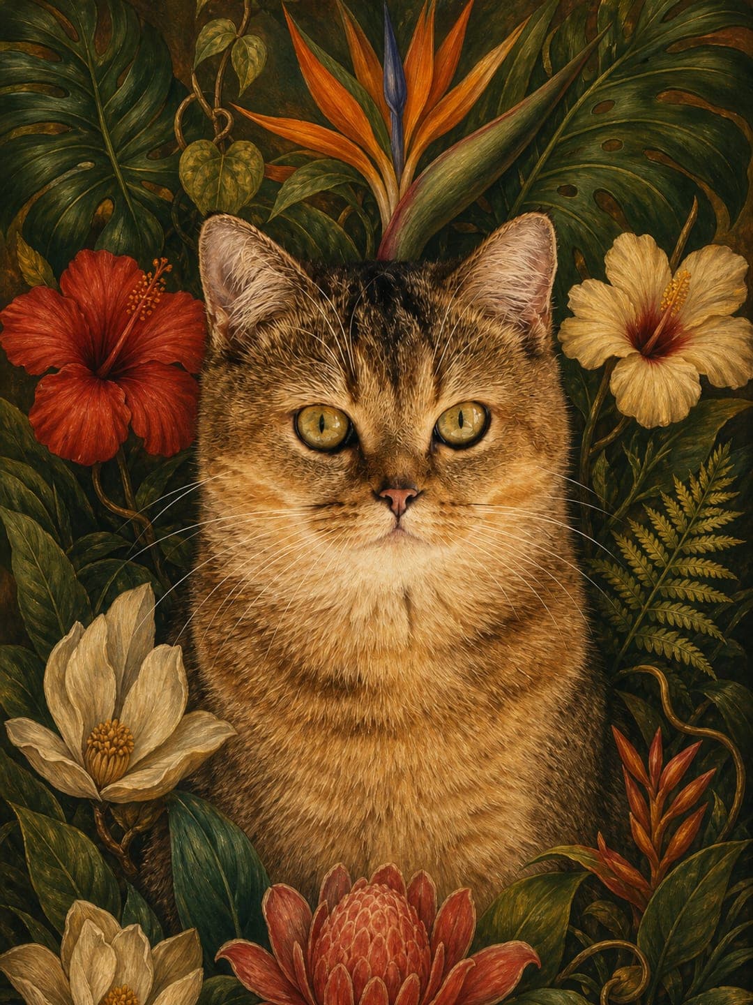 Voorbeeld van de stijl Frida Flora