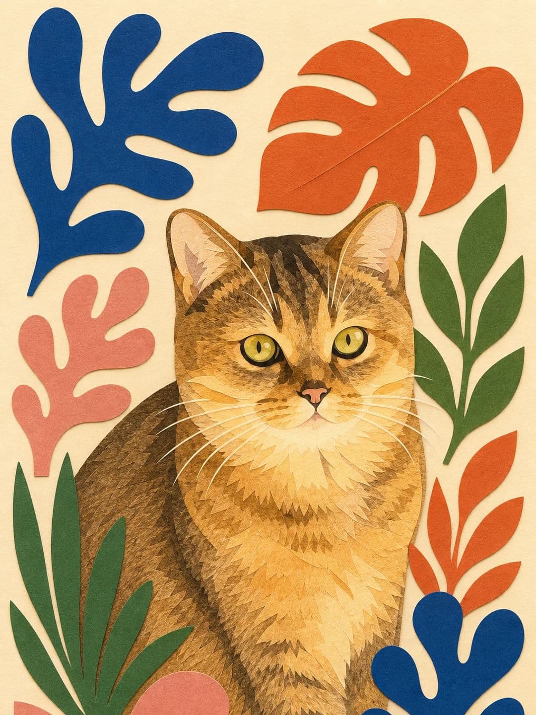 Voorbeeld van de stijl Matisse Jardin